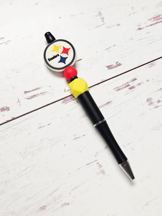 Steelers Beaded Pen
