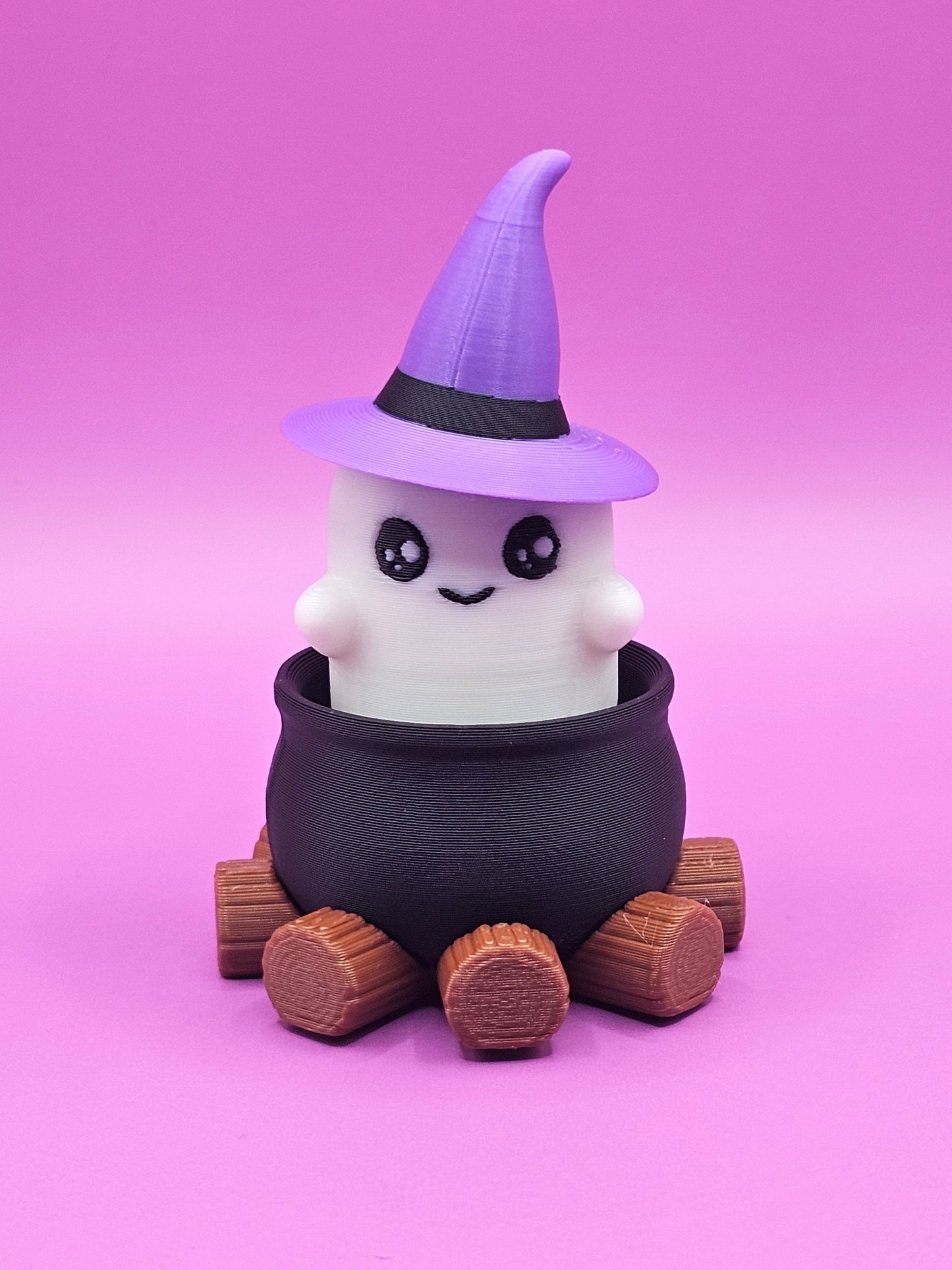 Witchy Campfire Ghost Clicker Fidget