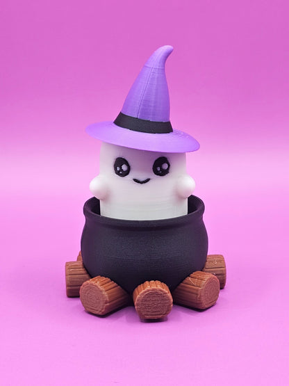 Witchy Campfire Ghost Clicker Fidget