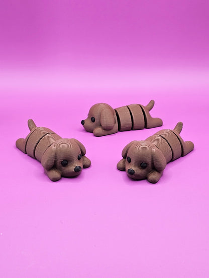 Mini Brown Puppy Fidget
