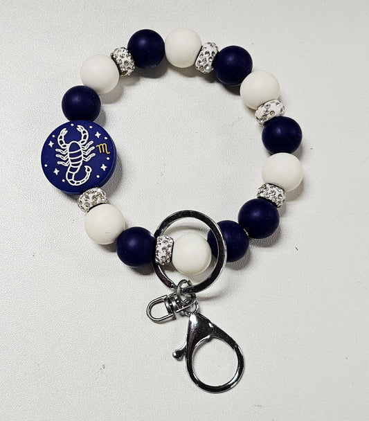 Scorpio Beaded Wristlet