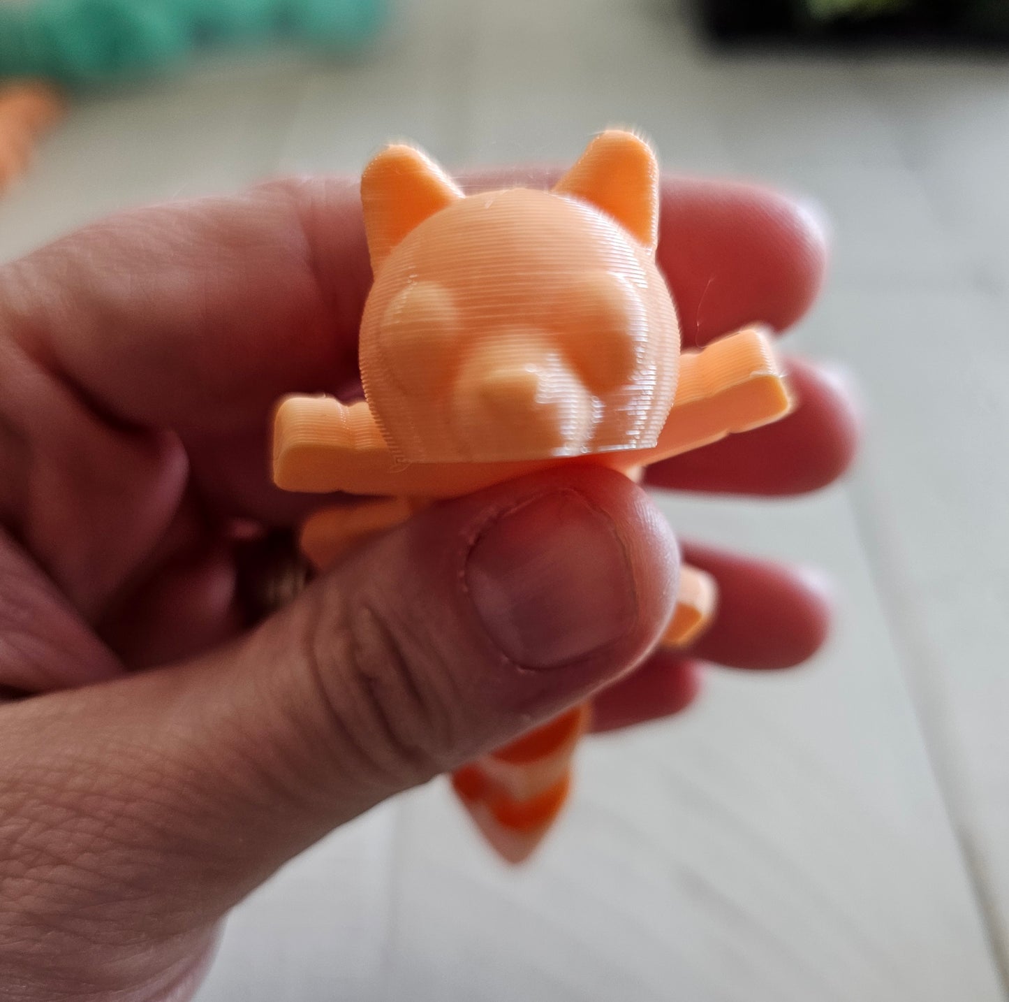 Articulated Fox 3D Printed Fidget Toy