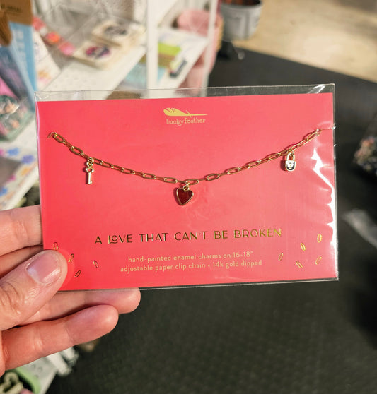 A Love That Cannot Be Broken Charm Necklace
