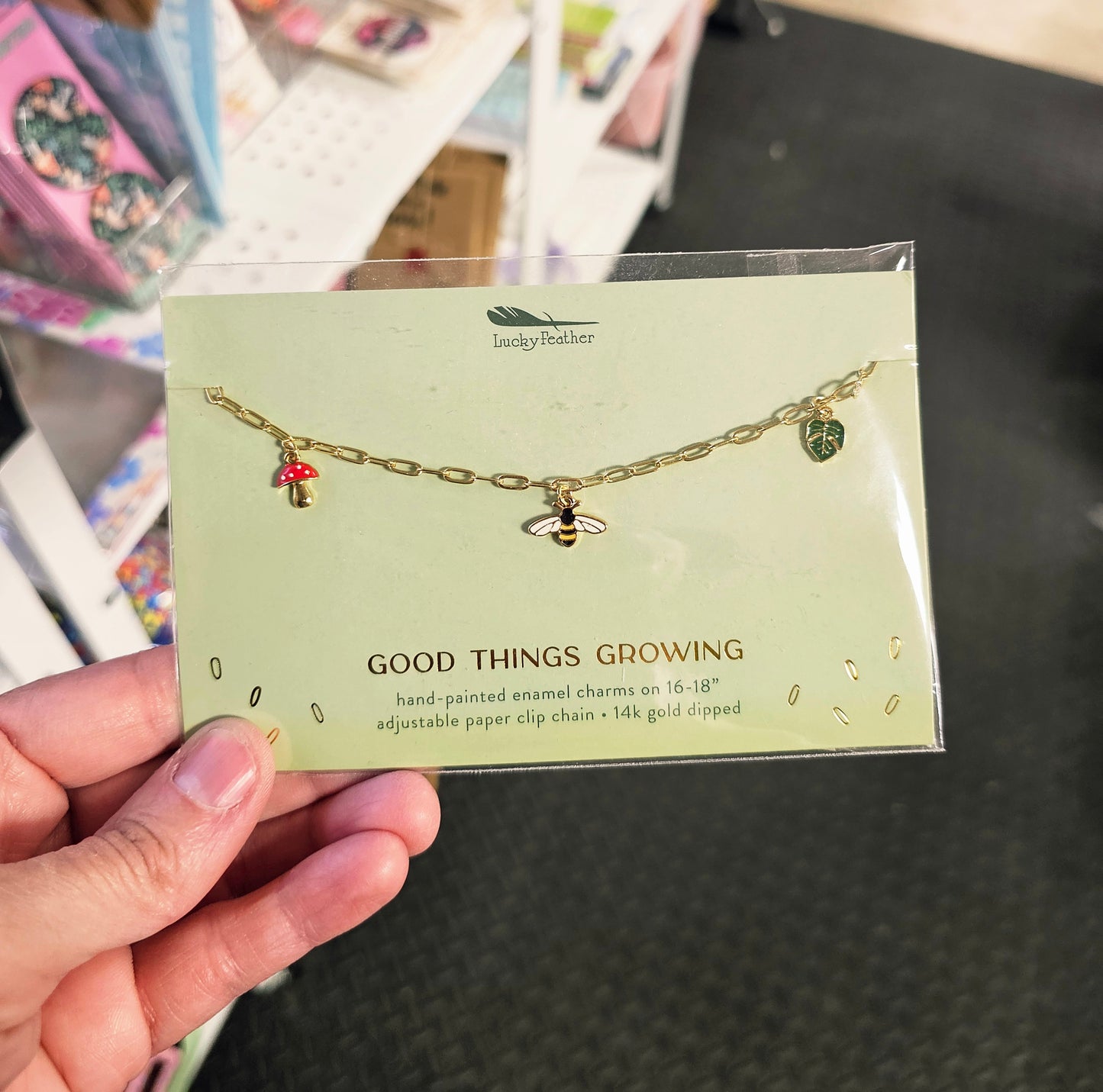 Good Things Growing Charm Necklace