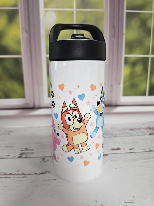 Bluey Themed Kids Water Bottle