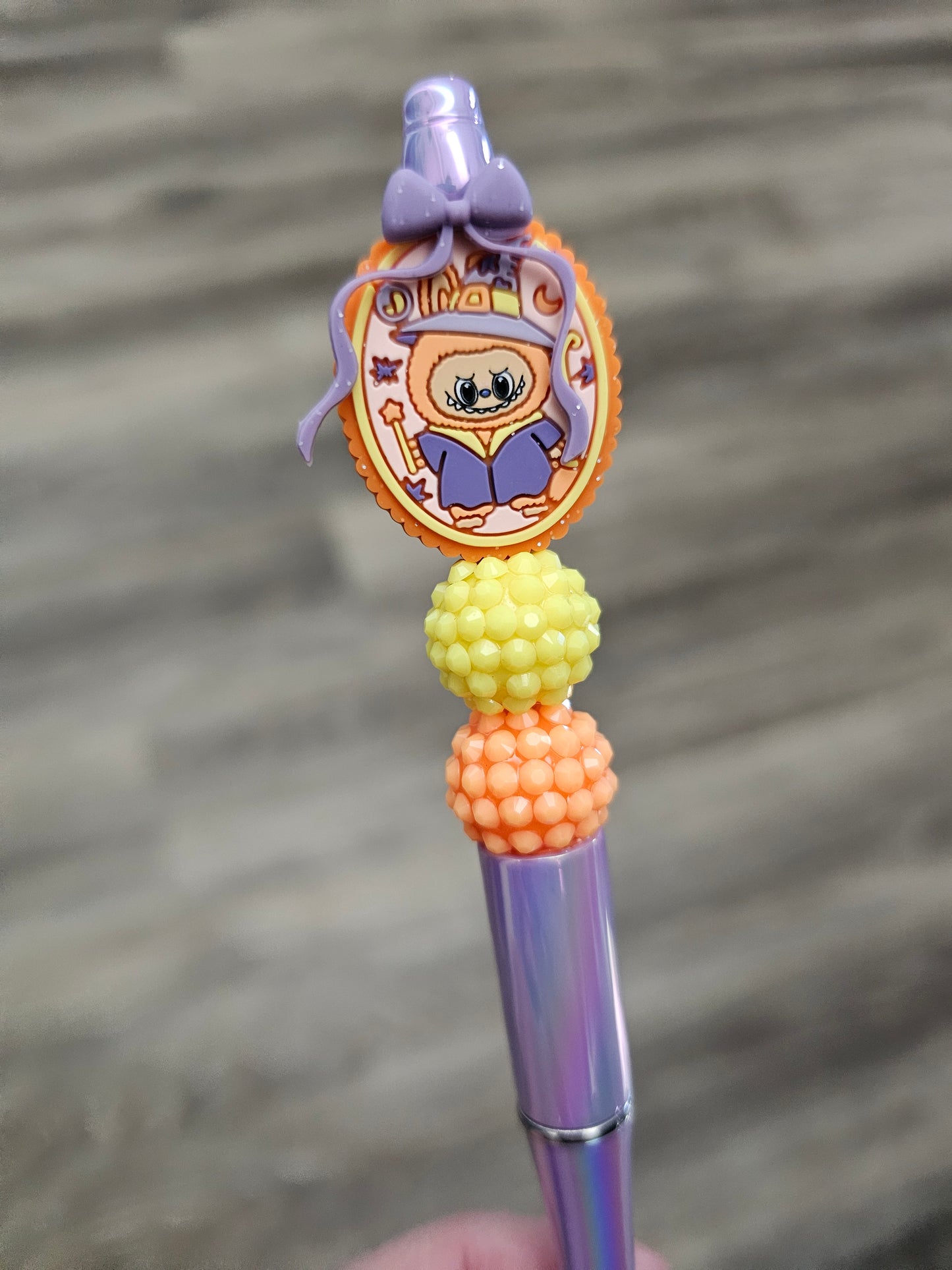 Witchy Labubu Beaded Pen