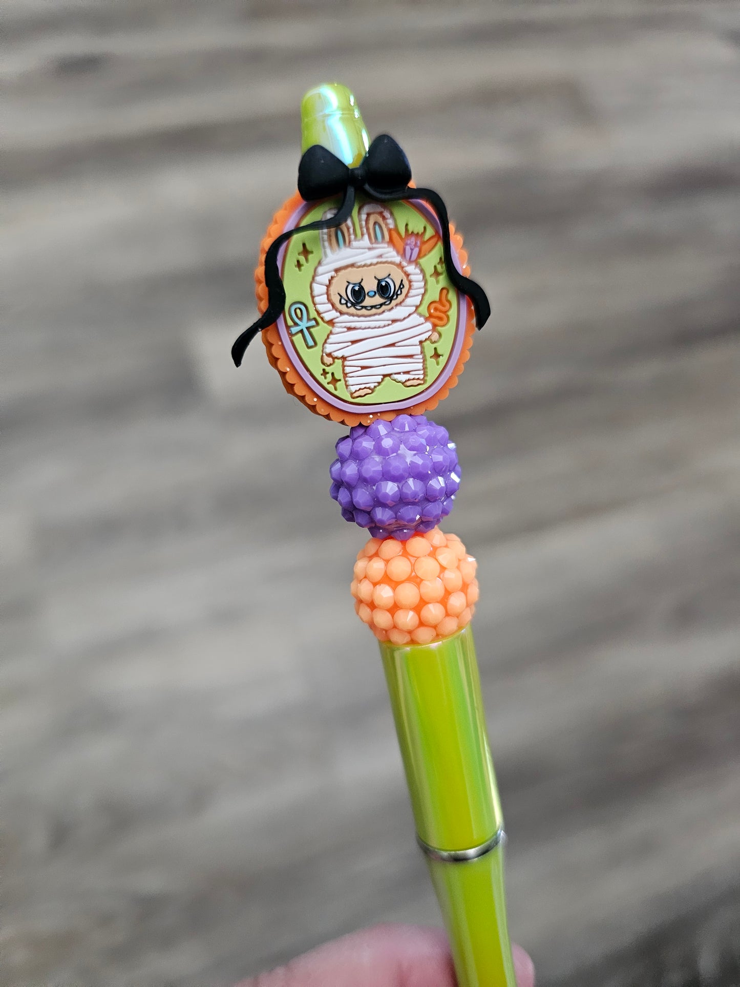 Mummy Labubu Beaded Pen