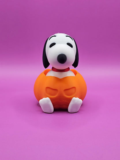 Pumpkin Snoopy Clicker Fidget
