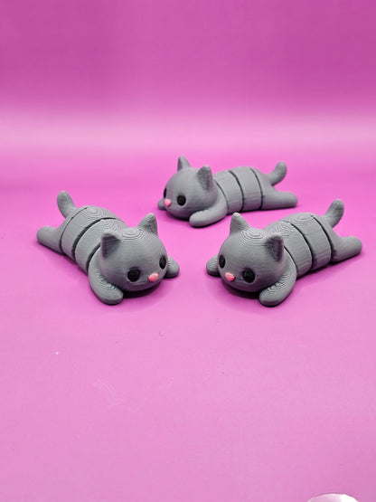 Mini Grey Kitten Fidget