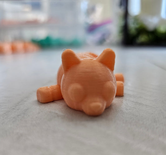 Articulated Fox 3D Printed Fidget Toy