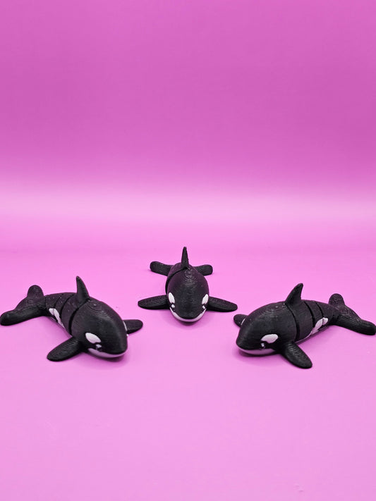 Mini Orca Whale Fidget