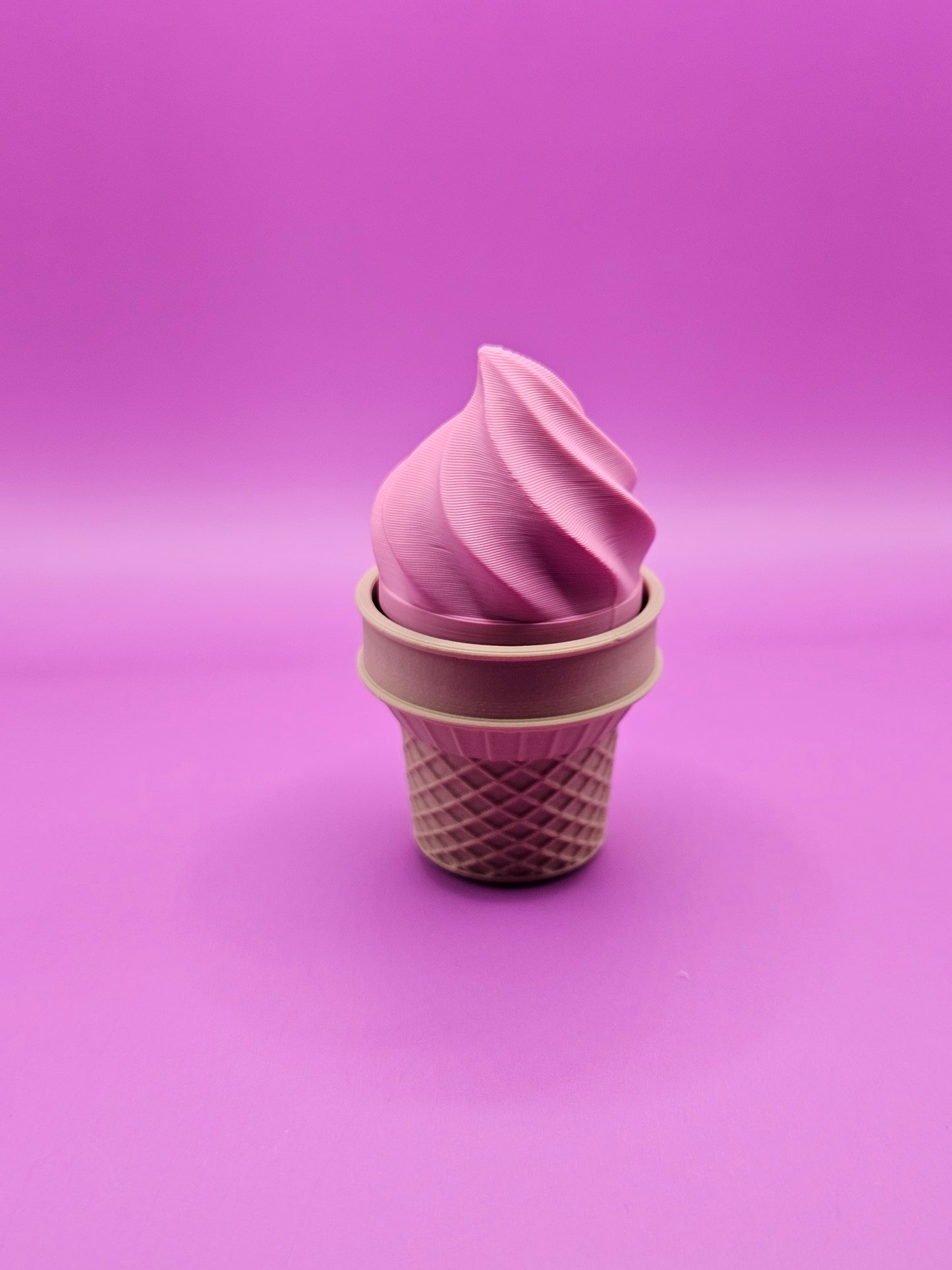 Mini Ice Cream Cone Clicker Fidget