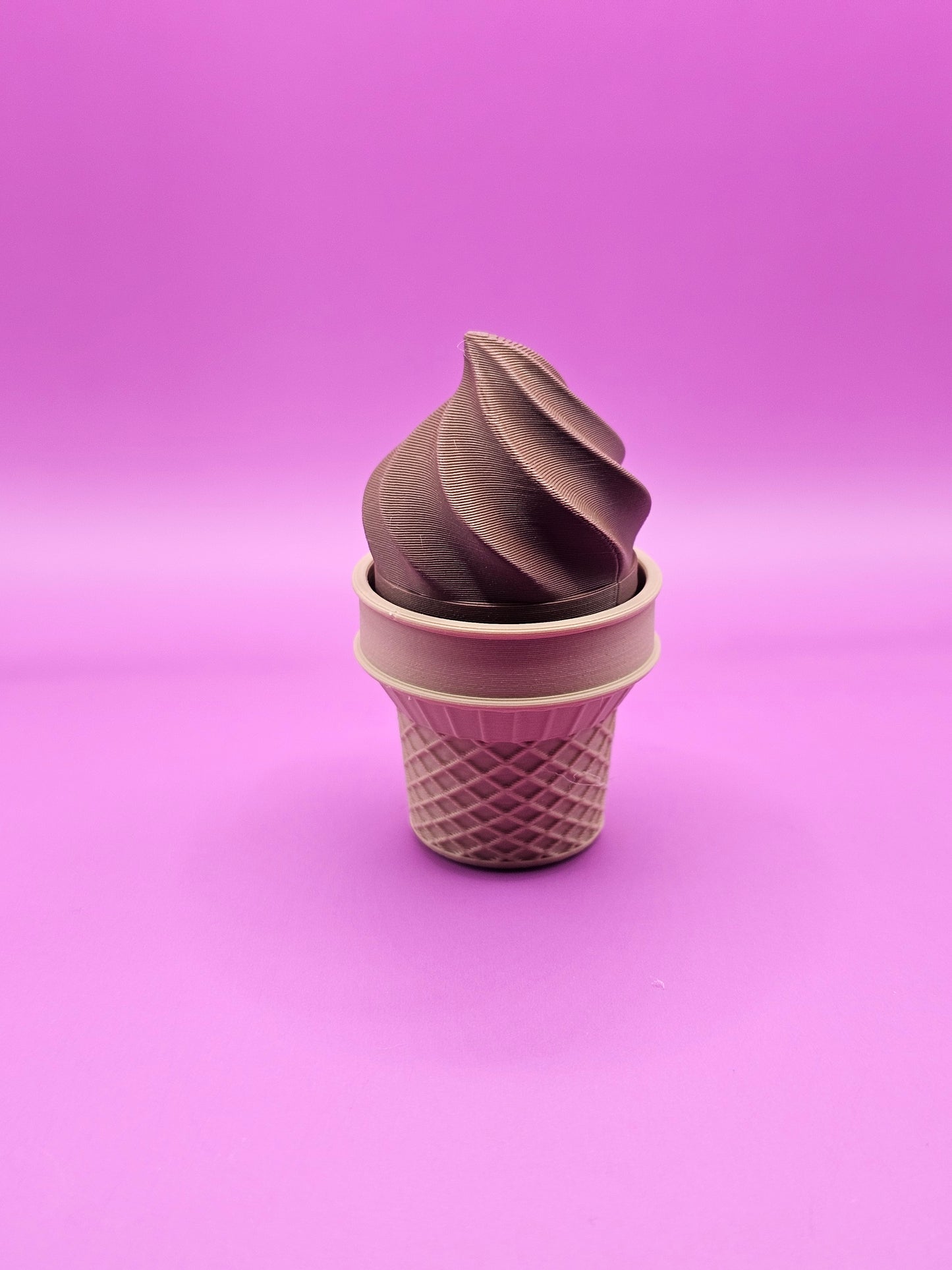 Mini Ice Cream Cone Clicker Fidget