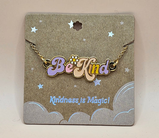 Be Kind Inspirational Necklace