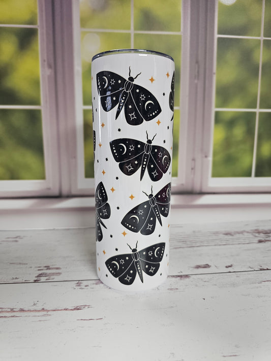 Mystical Moth Tumbler