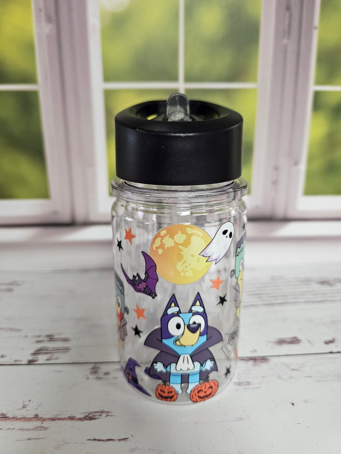 Bluey & Friends Halloween Water Bottle