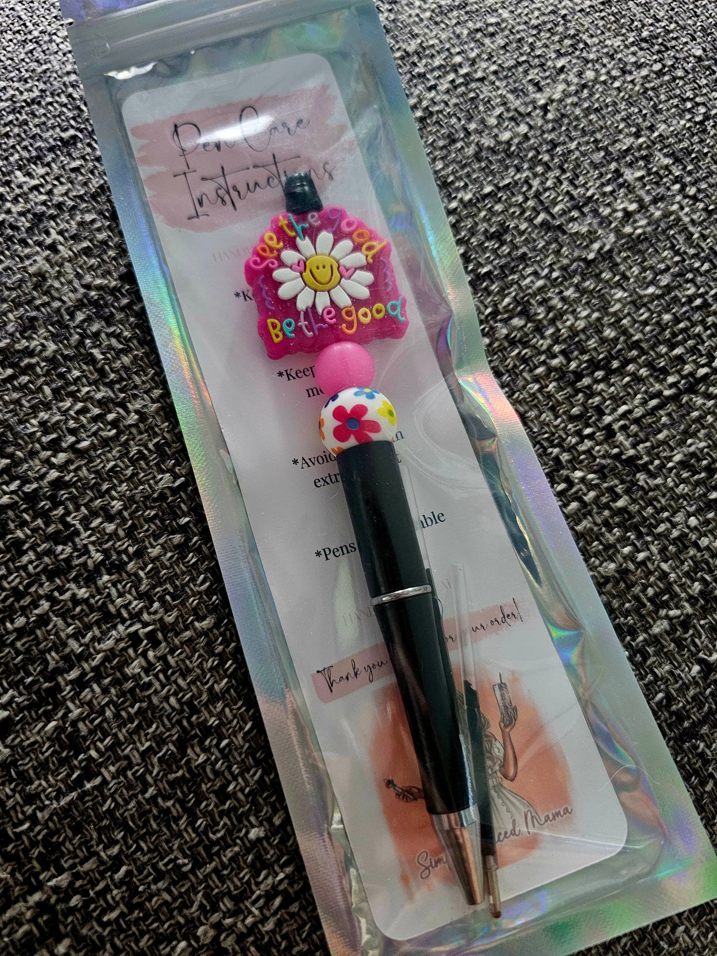 See The Good Be The Good Beaded Pen