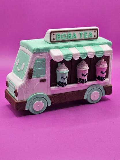 Boba Tea Truck Clicker Fidget