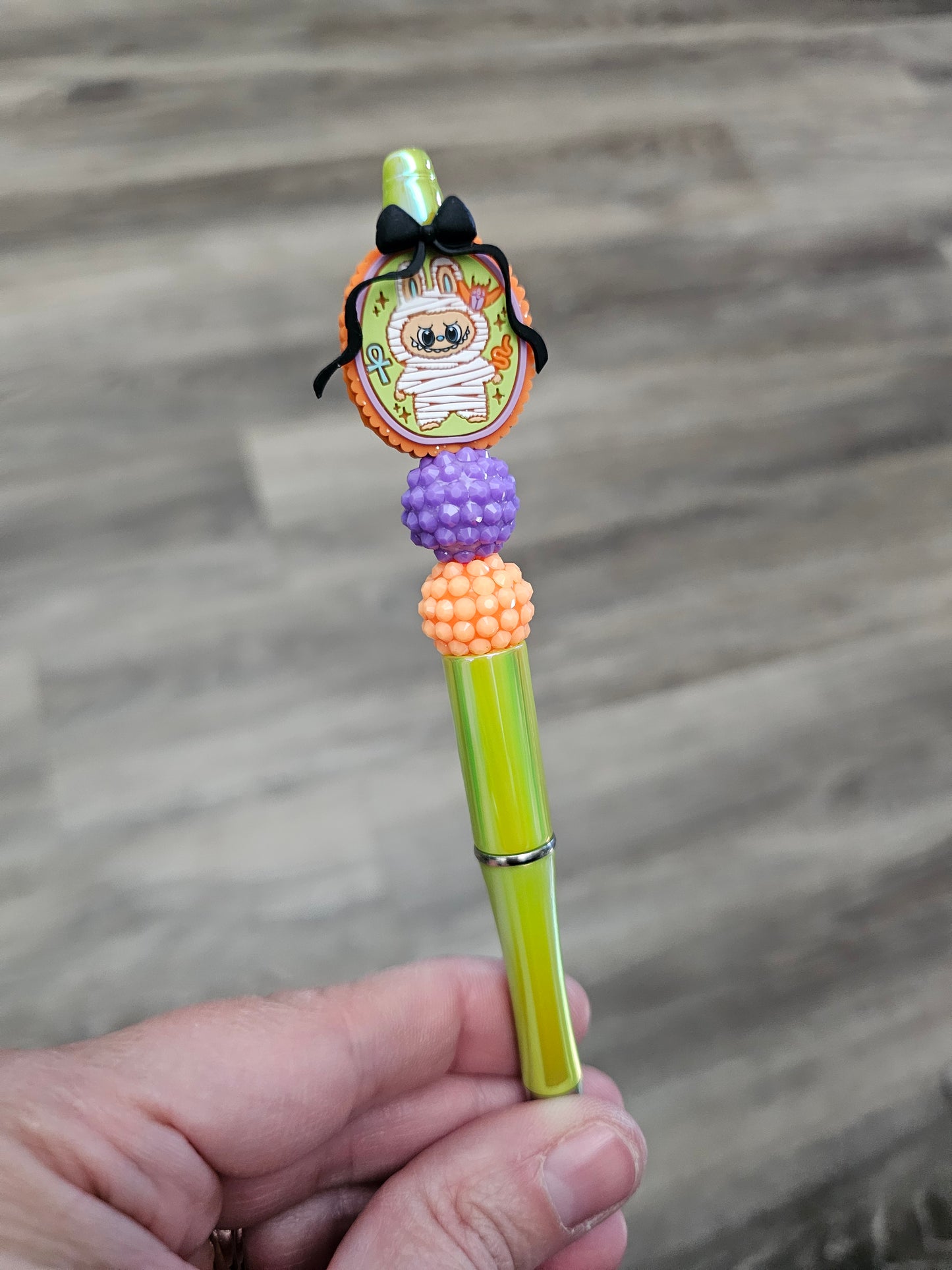 Mummy Labubu Beaded Pen