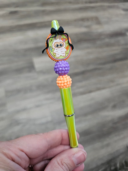 Mummy Labubu Beaded Pen