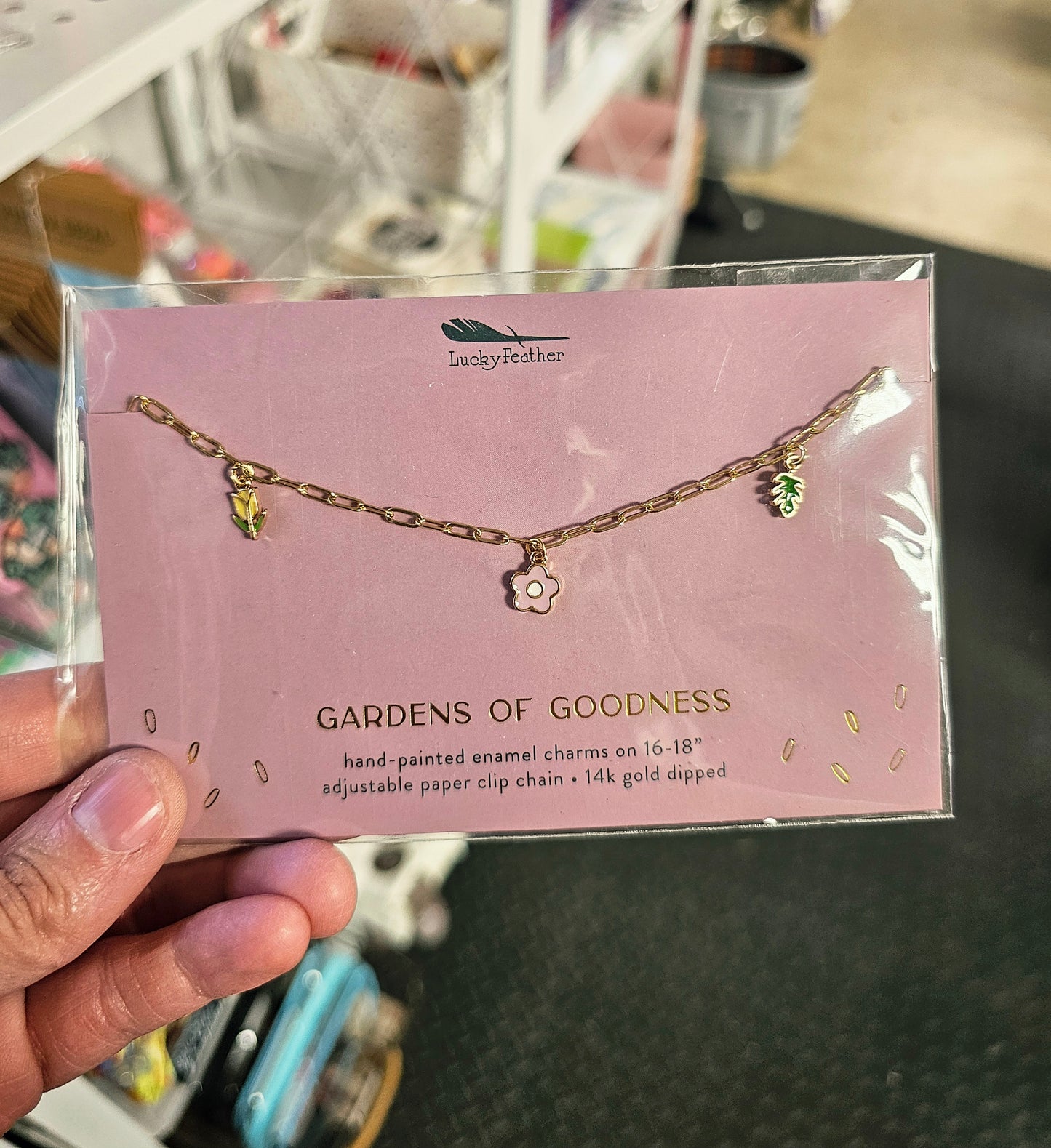 Gardens of Goodness Charm Necklace