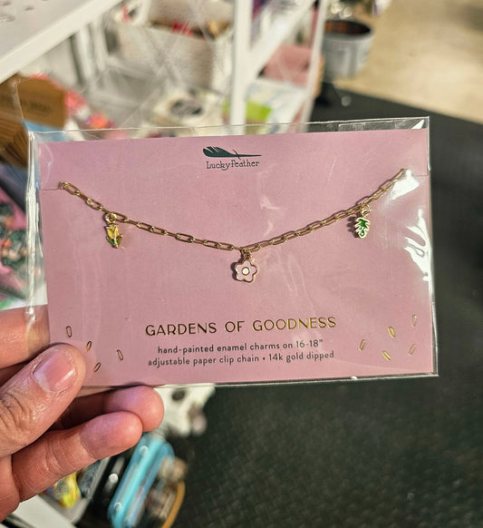 Gardens of Goodness Charm Necklace