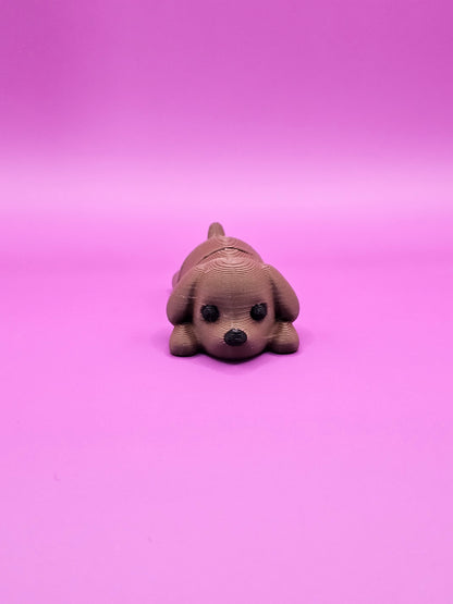 Mini Brown Puppy Fidget