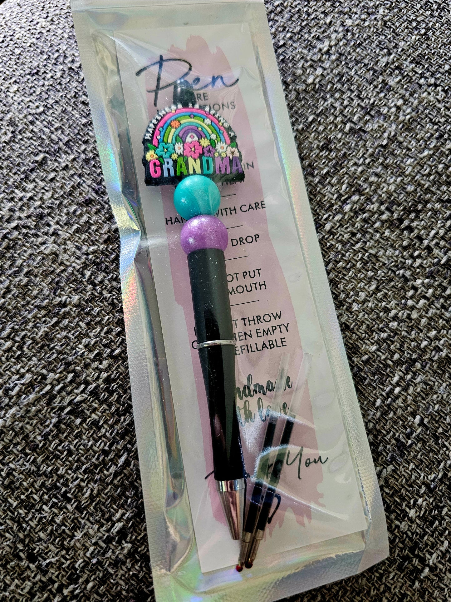 Happiness is Being a Grandma Beaded Pen