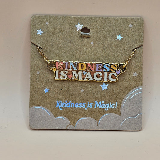 Kindness is Magic Inspirational Necklace
