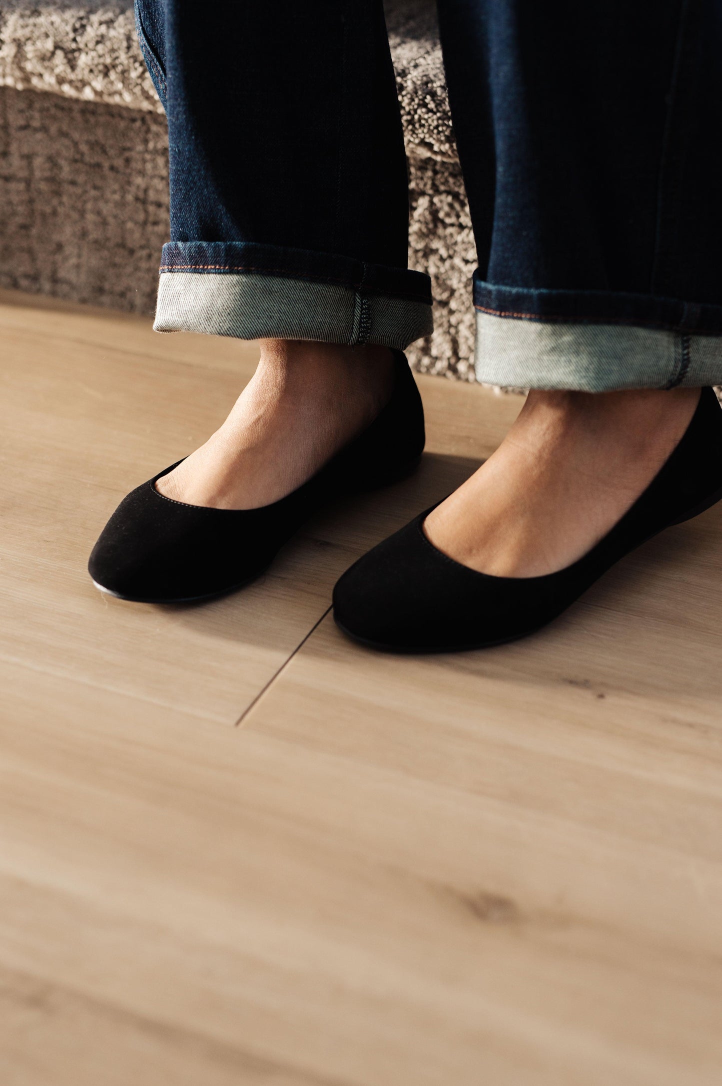 On Your Toes Ballet Flats in Black - Simply Graced Mama