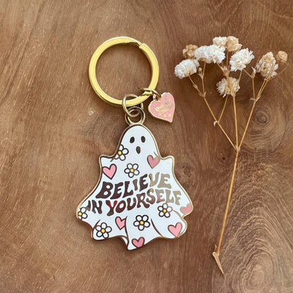 Believe in Yourself Keychain - Simply Graced Mama