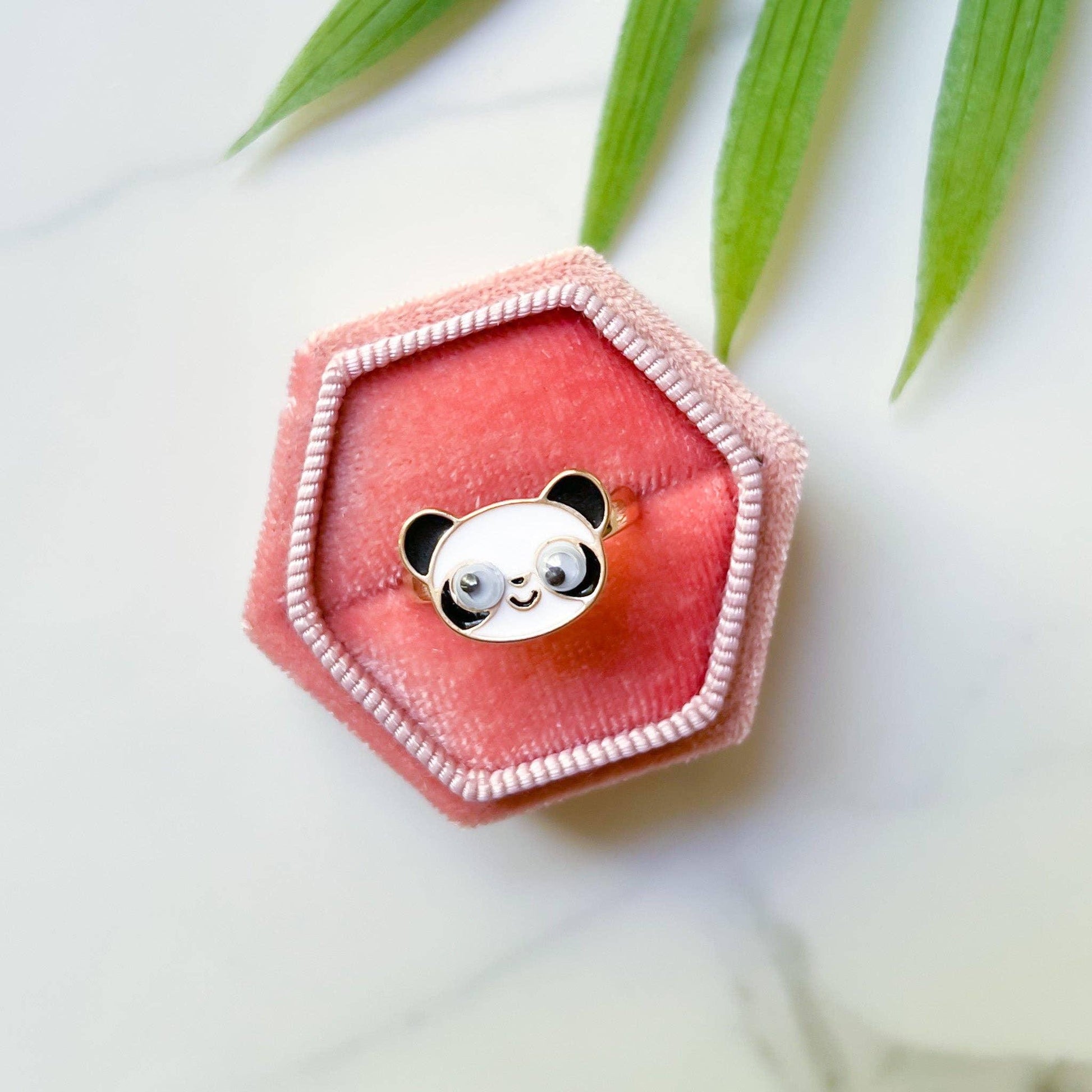 Fidget Spinner Anxiety/Worry Rings - Panda - Simply Graced Mama