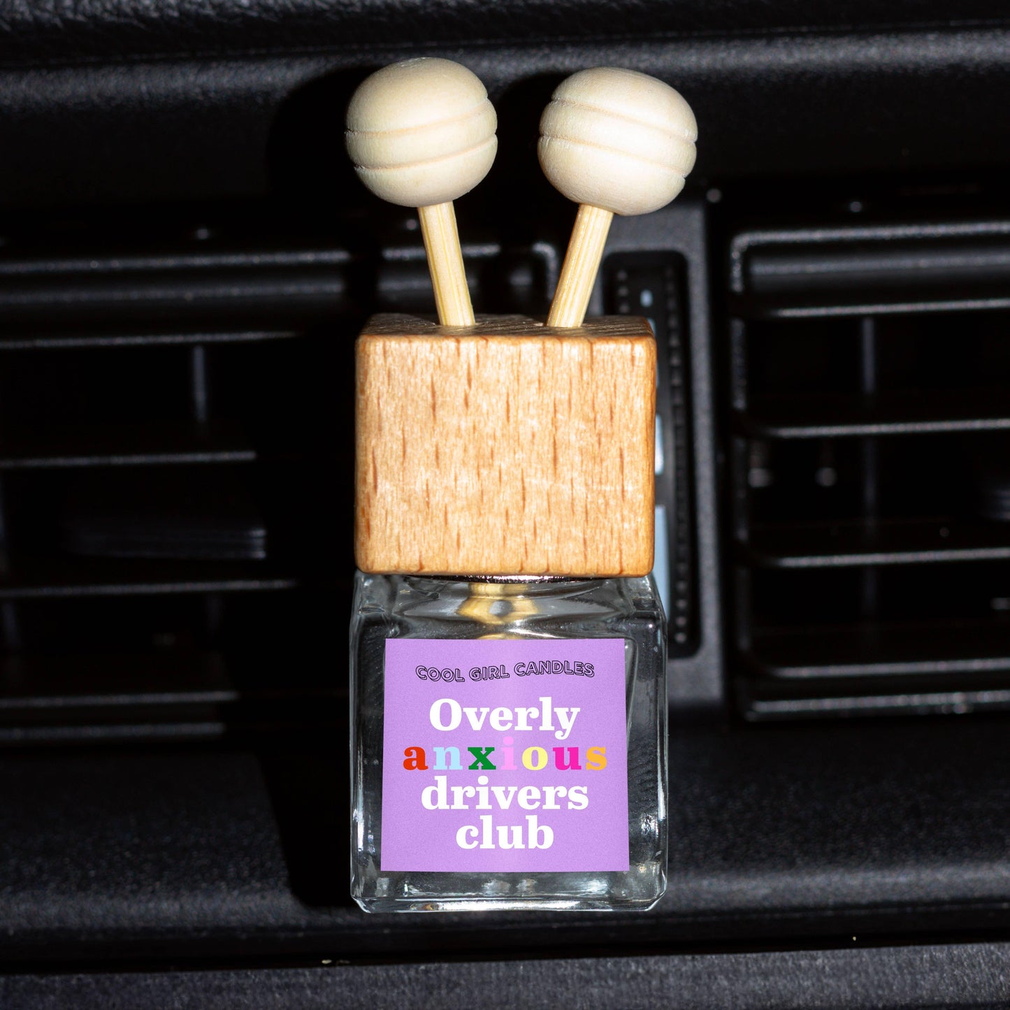 Overly Anxious Drivers Club Car Freshener Diffuser. Scent: Cloud Nine - Simply Graced Mama