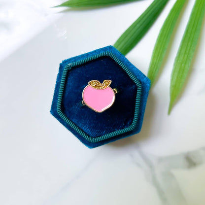 Fidget Spinner Anxiety/Worry Rings - Peach - Simply Graced Mama