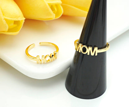 MOM Adjustable Ring - Simply Graced Mama