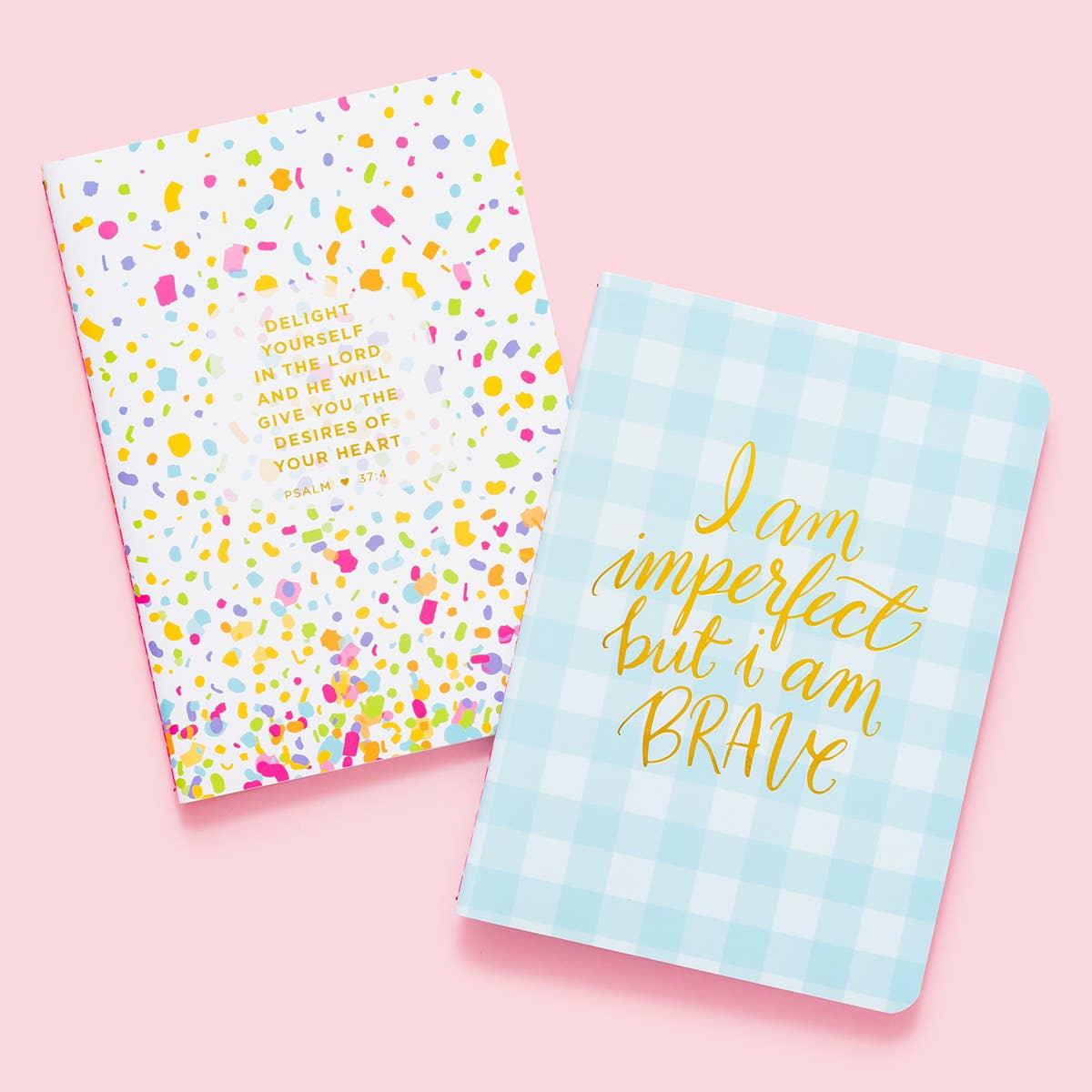 Confetti Prayer Notebook Set of 2 - Simply Graced Mama