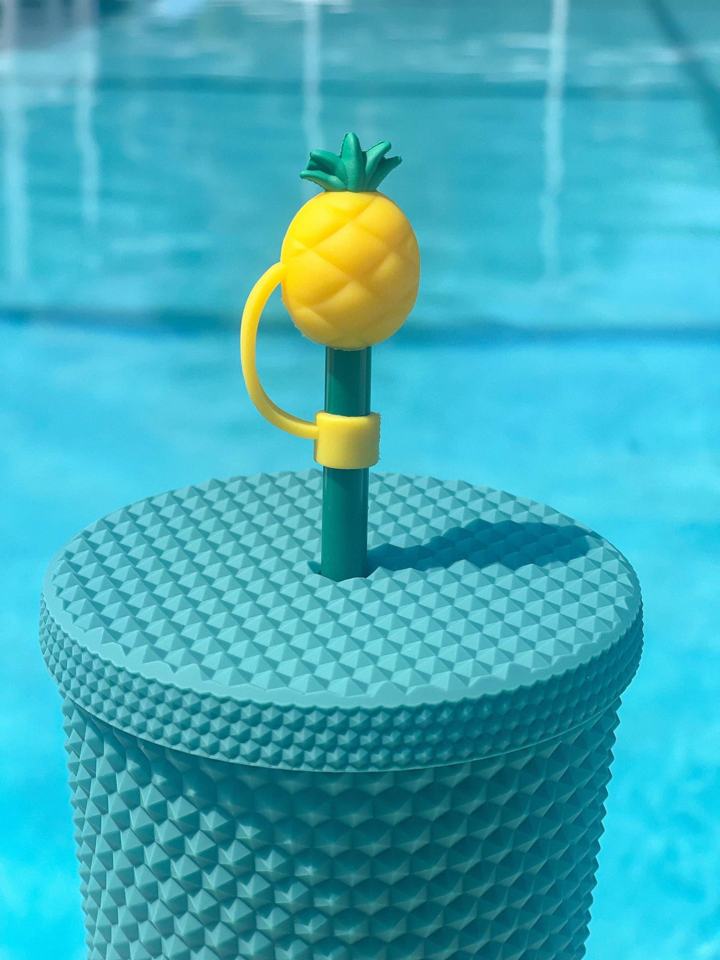 Straw Cover "Pineapple" - Simply Graced Mama