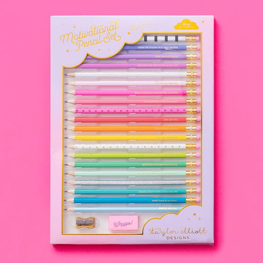 Motivational Pencil Set - Simply Graced Mama